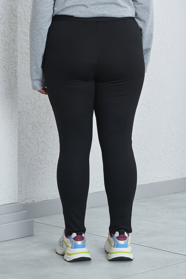 BELİ KEMERLİ TAYT PANTOLON