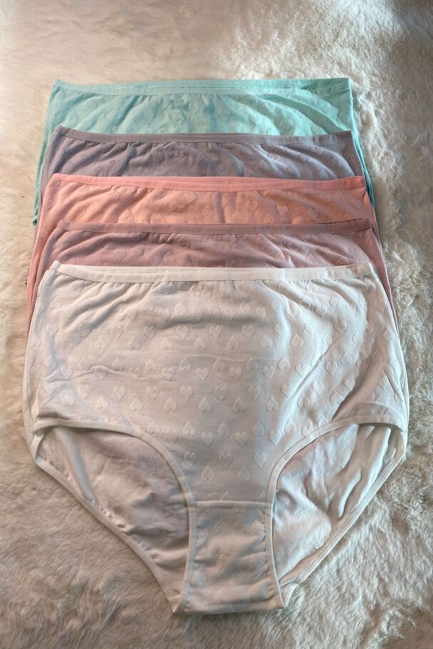 5'Lİ YÜKSEK BEL KÜLOT +54