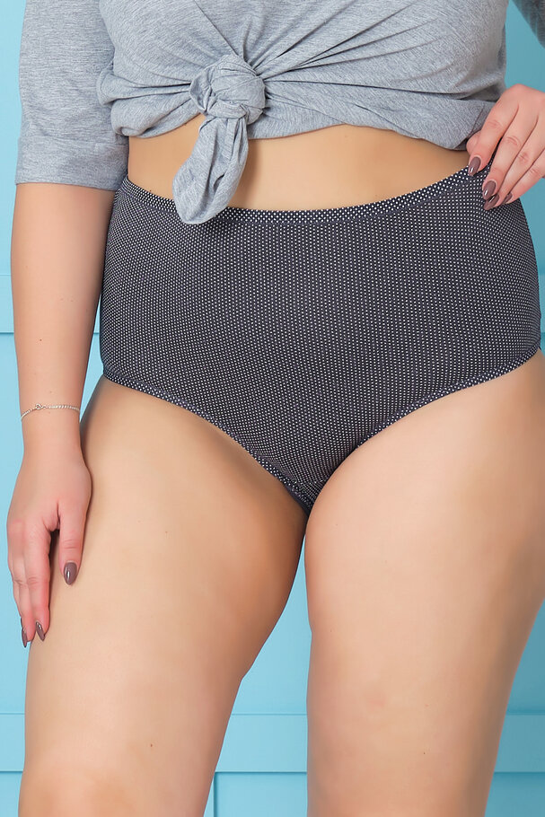 5'Lİ PUANTİYE DESENLİ KÜLOT +52