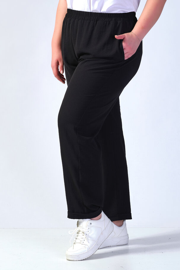 BELİ LASTİKLİ PANTOLON