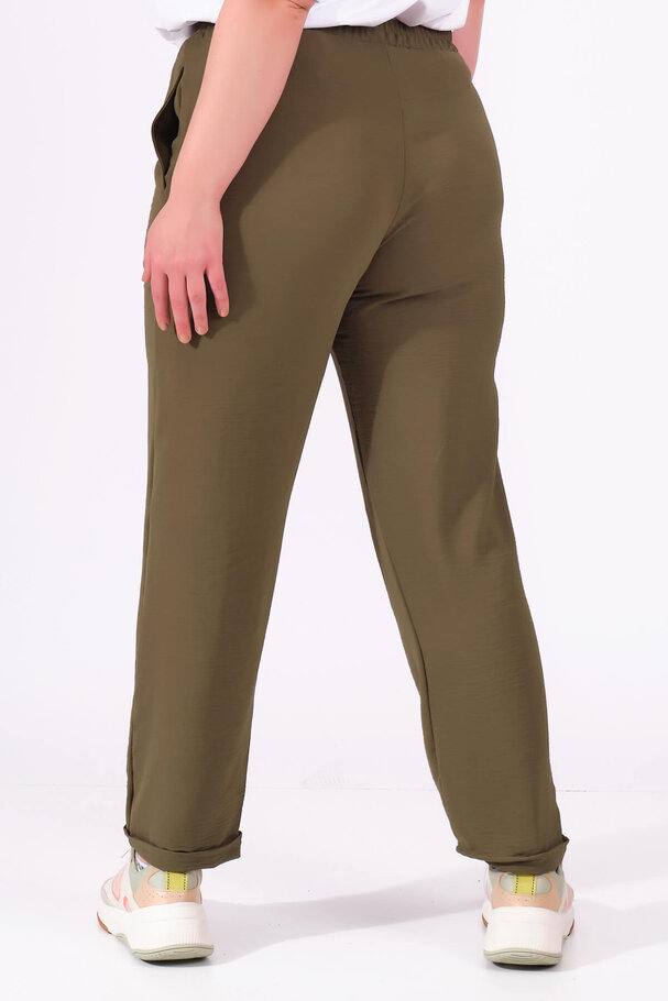 BELİ LASTİKLİ PANTOLON