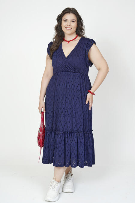 53242 - ESNEK FİSTO ELBİSE