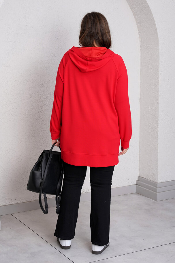 KAPÜŞONLU MODAL SWEATSHIRT