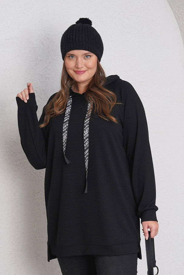 KAPÜŞONLU MODAL SWEATSHIRT