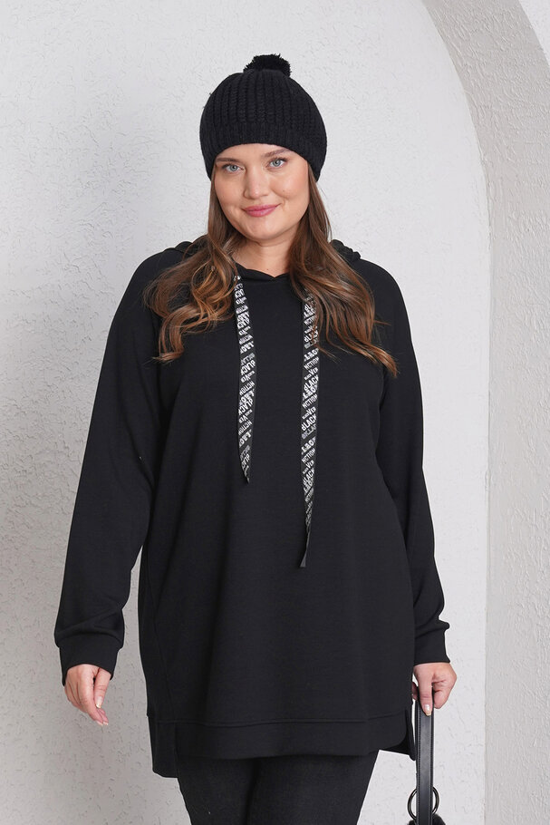 KAPÜŞONLU MODAL SWEATSHIRT
