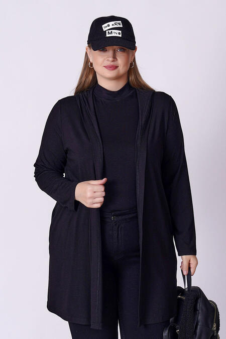 54395 - PENYE KAPÜŞONLU SOFT HIRKA