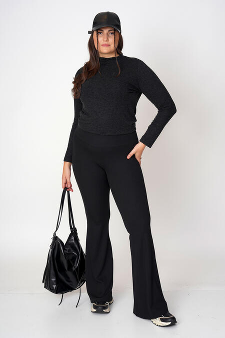 Büyük Moda - FİTİLLİ İSPANYOL TAYT PANTOLON Büyük Moda - FİTİLLİ İSPANYOL TAYT PANTOLON