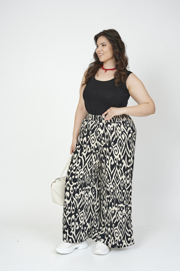DESENLİ RAHAT PANTOLON