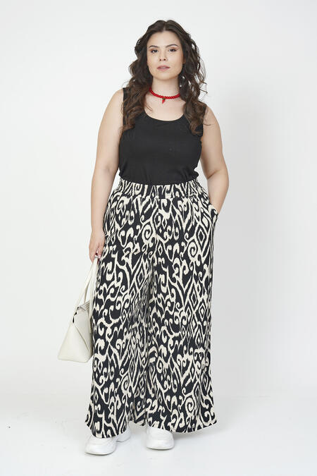 54700 - DESENLİ RAHAT PANTOLON