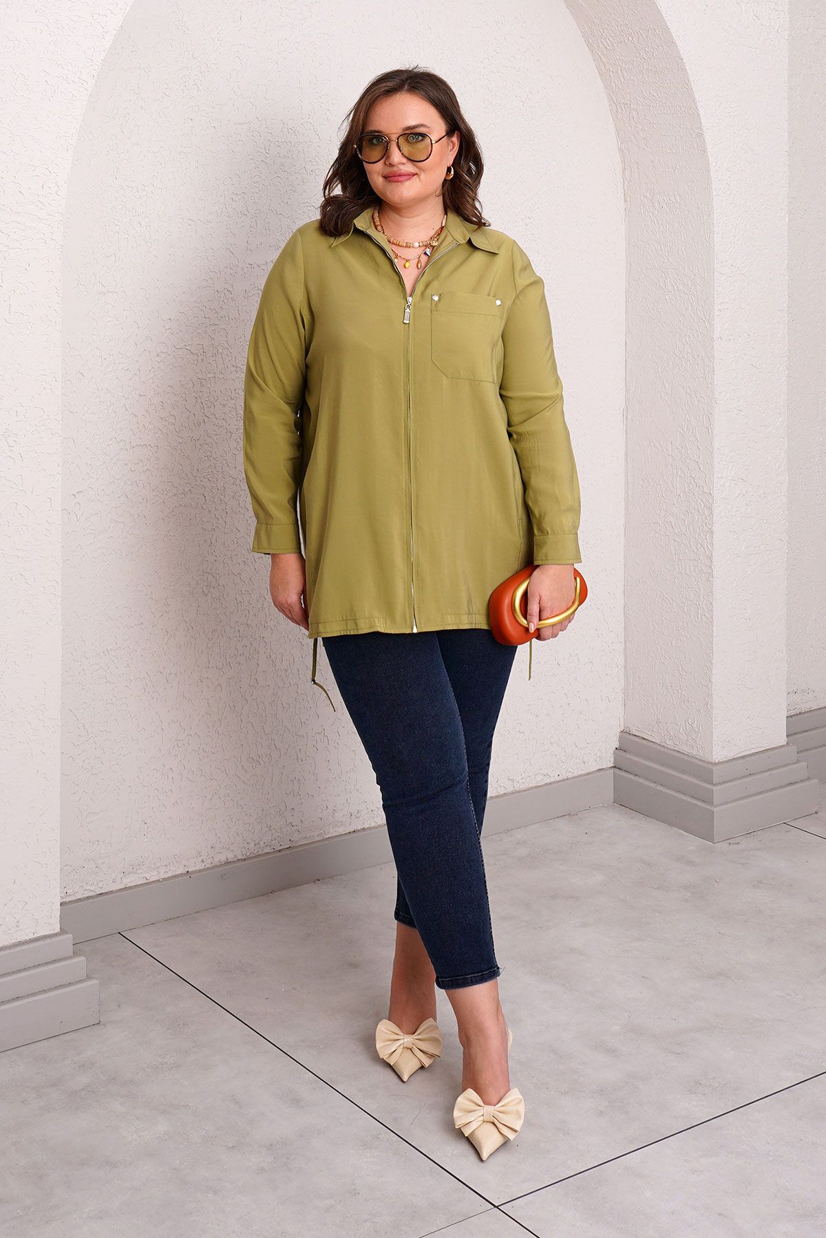 GÖMLEK-JEAN KOMBİNİ