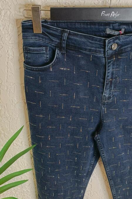 54652 - ARTI TAŞ BASKILI SKINNY JEAN (1)  - ARTI TAŞ BASKILI SKINNY JEAN (1)