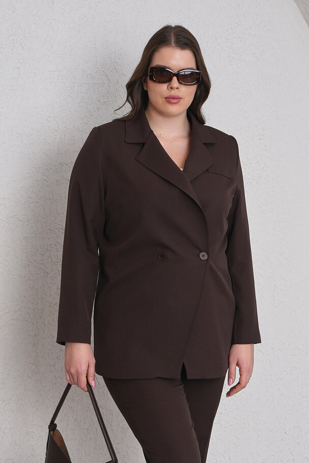 ASİMETRİK KESİM BLAZER CEKET