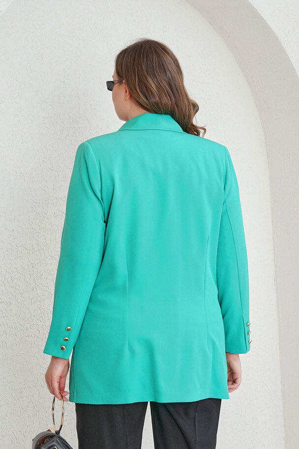 ASTARLI KRUVAZE BLAZER CEKET