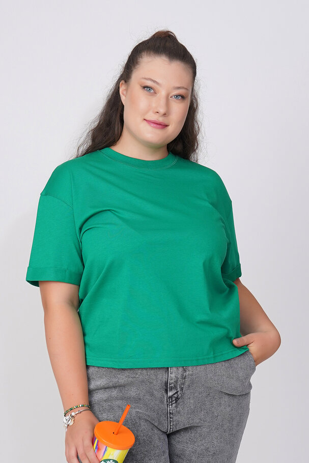 BASIC COTTON T-SHIRT