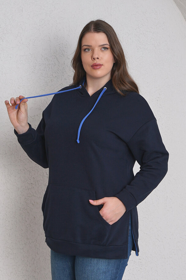 BASIC KANGURU CEPLİ SWEATSHIRT