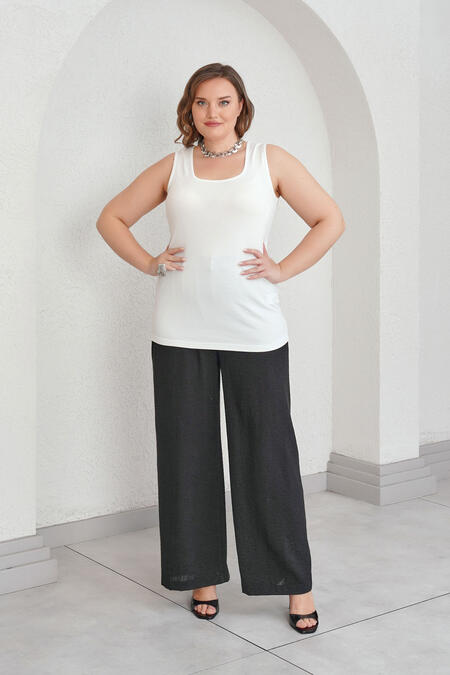 Büyük Moda - BASIC KOLSUZ PENYE BODY (1)