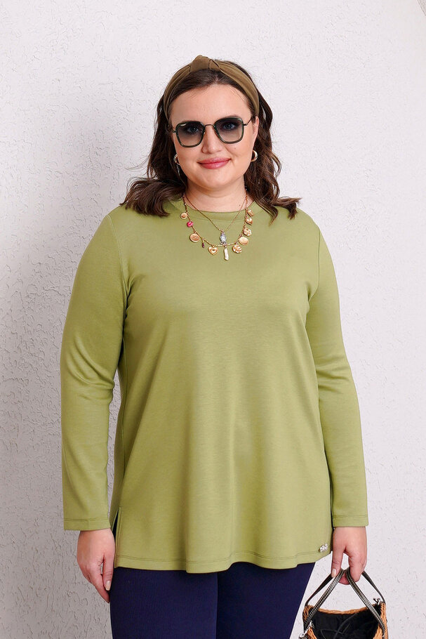 BASIC LONG SLEEVE MODAL T-SHIRT