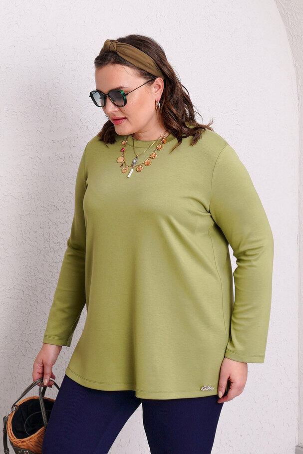 BASIC LONG SLEEVE MODAL T-SHIRT