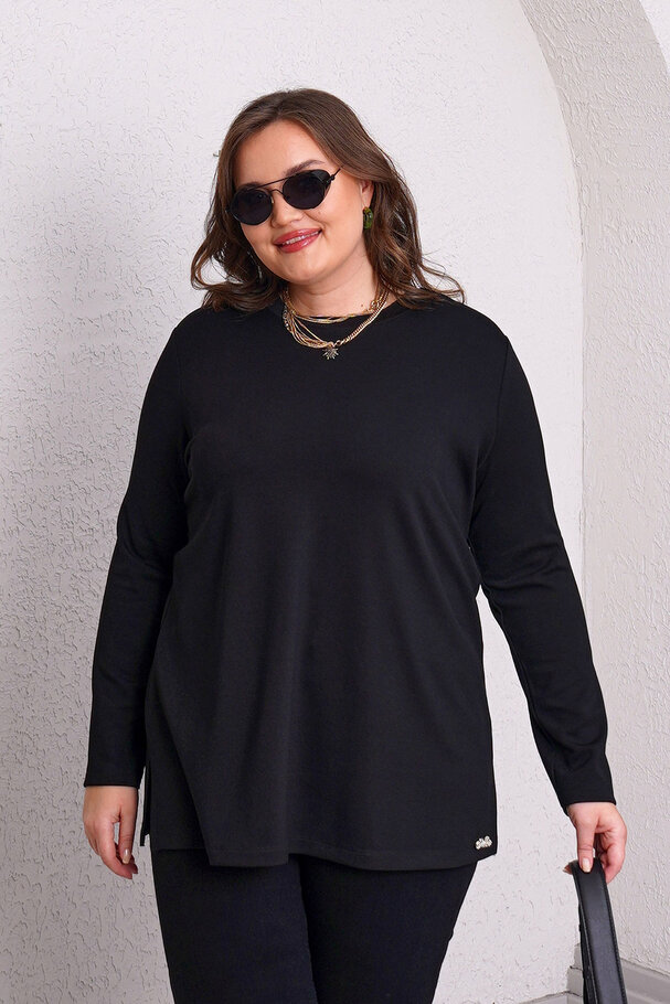 BASIC LONG SLEEVE MODAL T-SHIRT