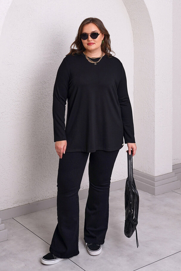 BASIC LONG SLEEVE MODAL T-SHIRT