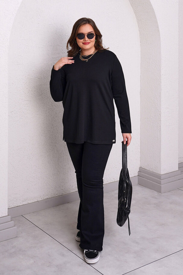 BASIC LONG SLEEVE MODAL T-SHIRT