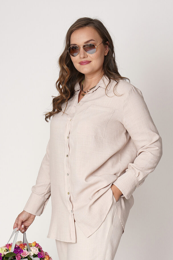 BASIC TEXTURED SHIRT
