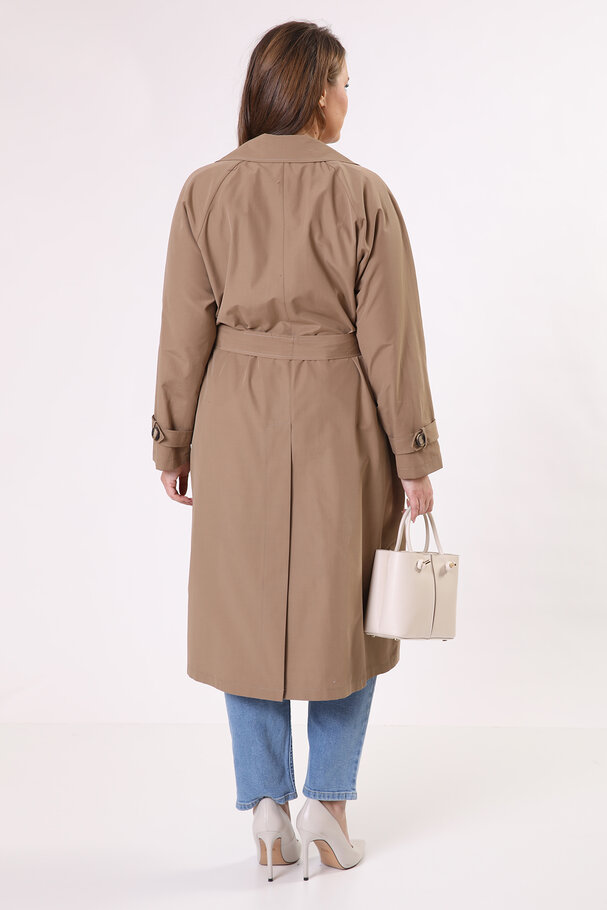 BASIC TRENCH COAT WITH BELT