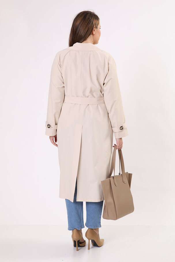 BASIC TRENCH COAT WITH BELT