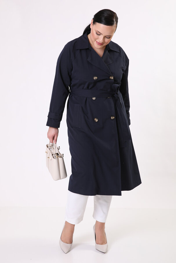 BASIC TRENCH COAT WITH BELT