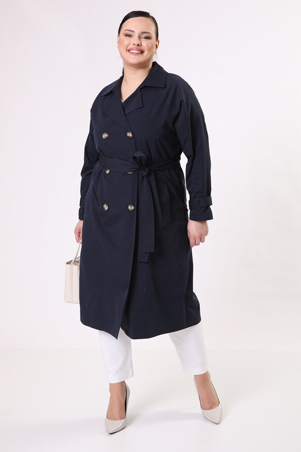 BASIC TRENCH COAT WITH BELT