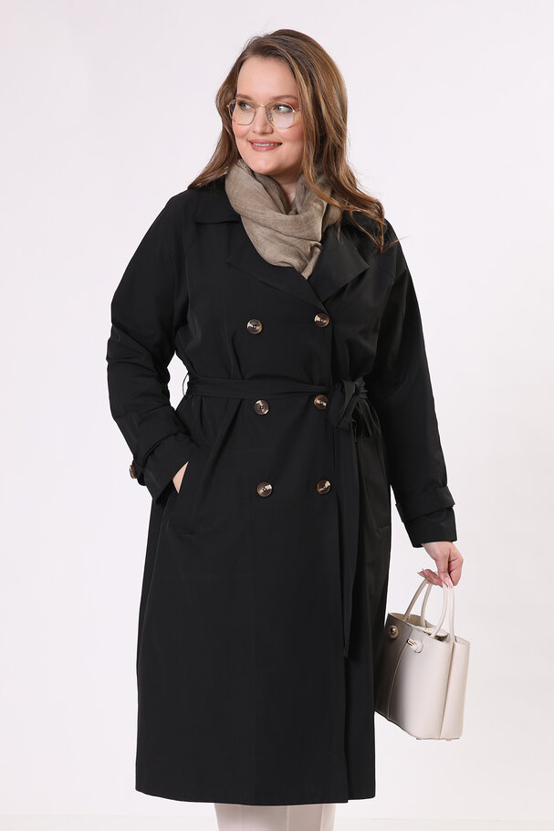 BASIC TRENCH COAT WITH BELT