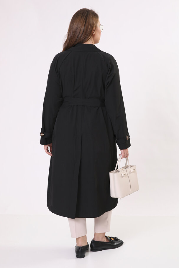 BASIC TRENCH COAT WITH BELT