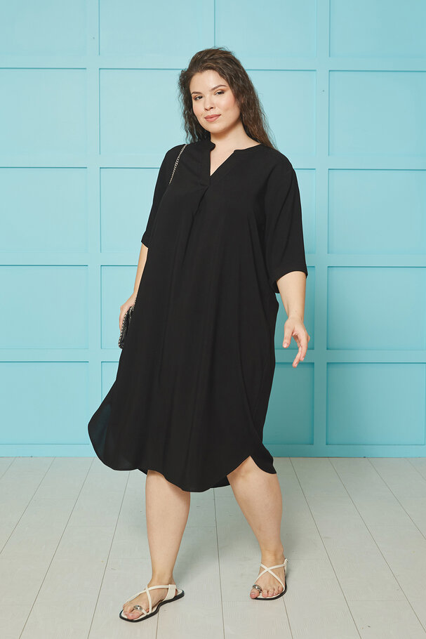 BASIC VISCOSE DRESS