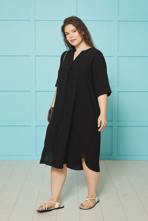 BASIC VISCOSE DRESS