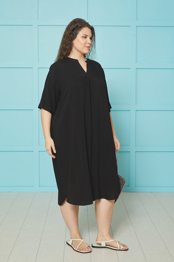 BASIC VISCOSE DRESS