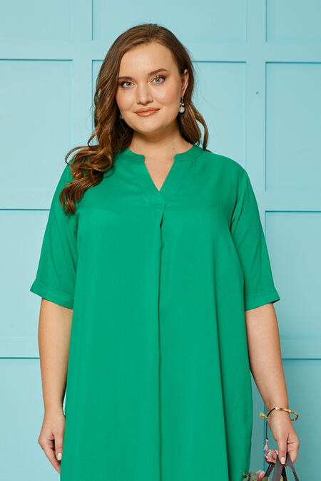 Büyük Moda - BASIC VİSKOZ ELBİSE (1) Büyük Moda - BASIC VİSKOZ ELBİSE (1)