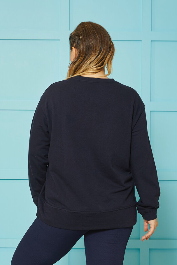 BASIC YUVARLAK YAKA SWEATSHIRT