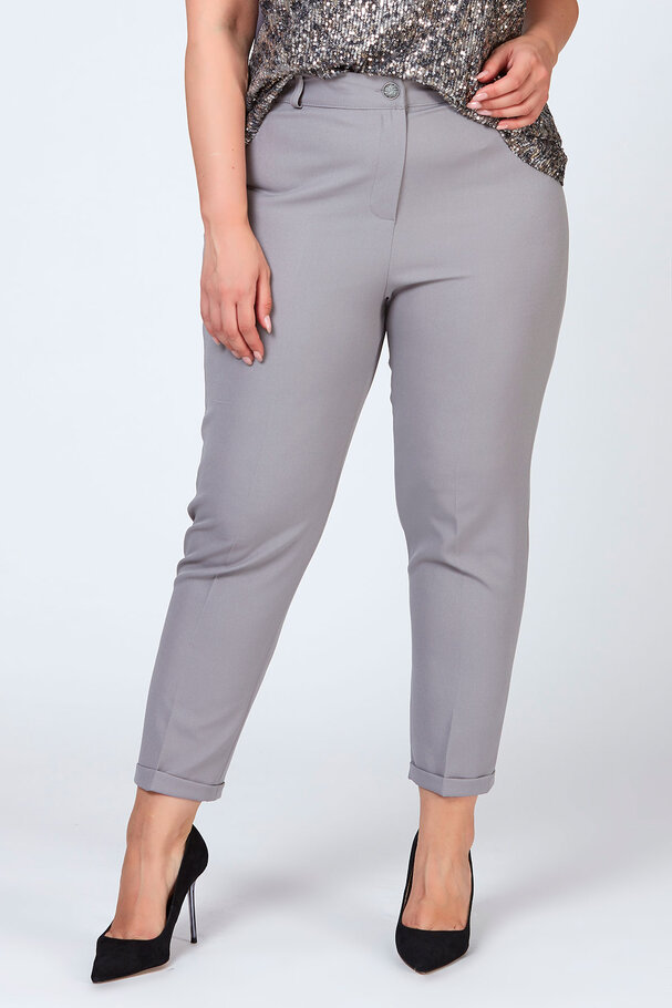 BELİ LASTİKLİ DUBLE PAÇA PANTOLON