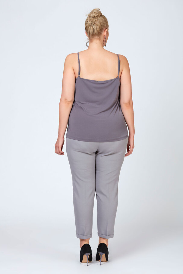 BELİ LASTİKLİ DUBLE PAÇA PANTOLON