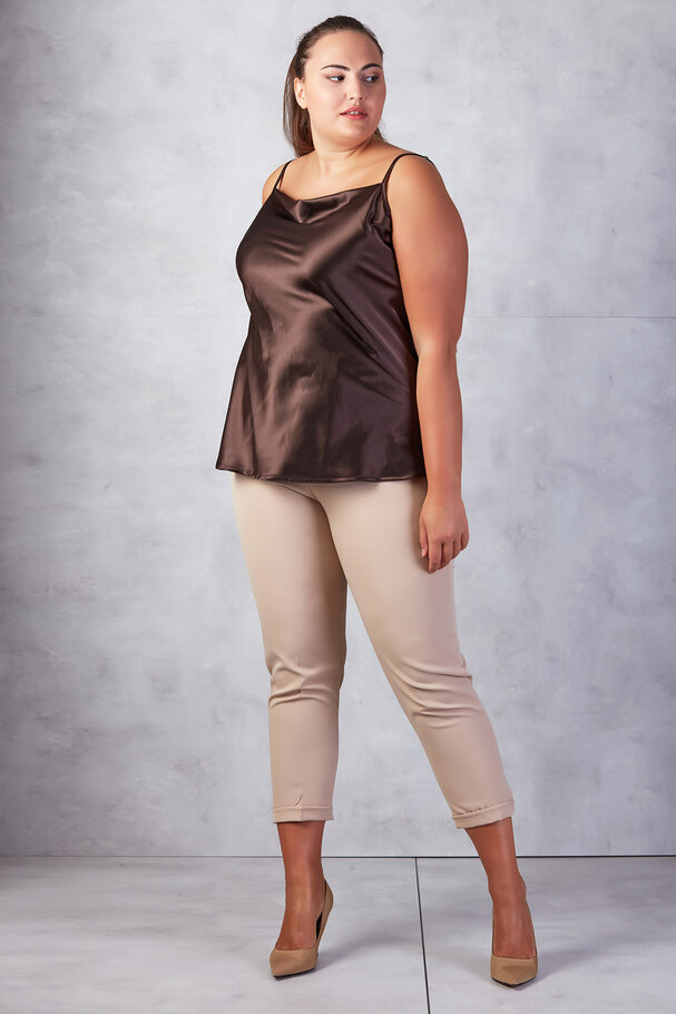 BELİ LASTİKLİ DUBLE PAÇA PANTOLON