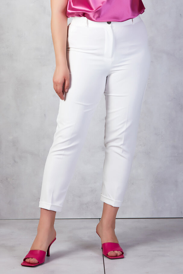 BELİ LASTİKLİ DUBLE PAÇA PANTOLON