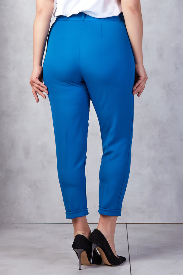 BELİ LASTİKLİ DUBLE PAÇA PANTOLON