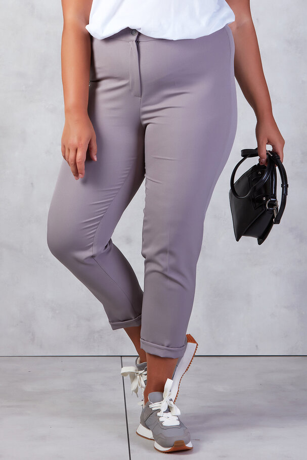BELİ LASTİKLİ DUBLE PAÇA PANTOLON