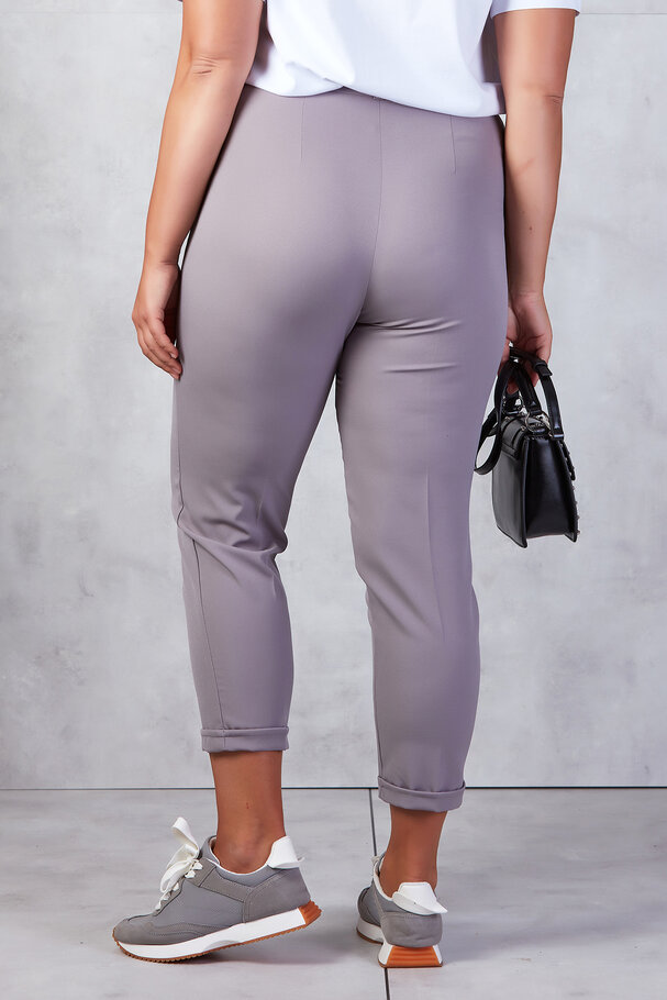 BELİ LASTİKLİ DUBLE PAÇA PANTOLON
