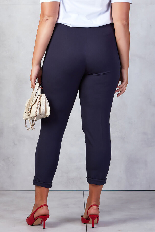 BELİ LASTİKLİ DUBLE PAÇA PANTOLON