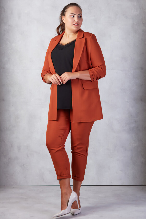 BELİ LASTİKLİ DUBLE PAÇA PANTOLON
