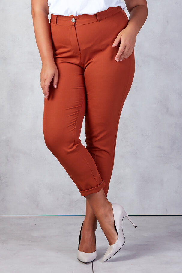BELİ LASTİKLİ DUBLE PAÇA PANTOLON