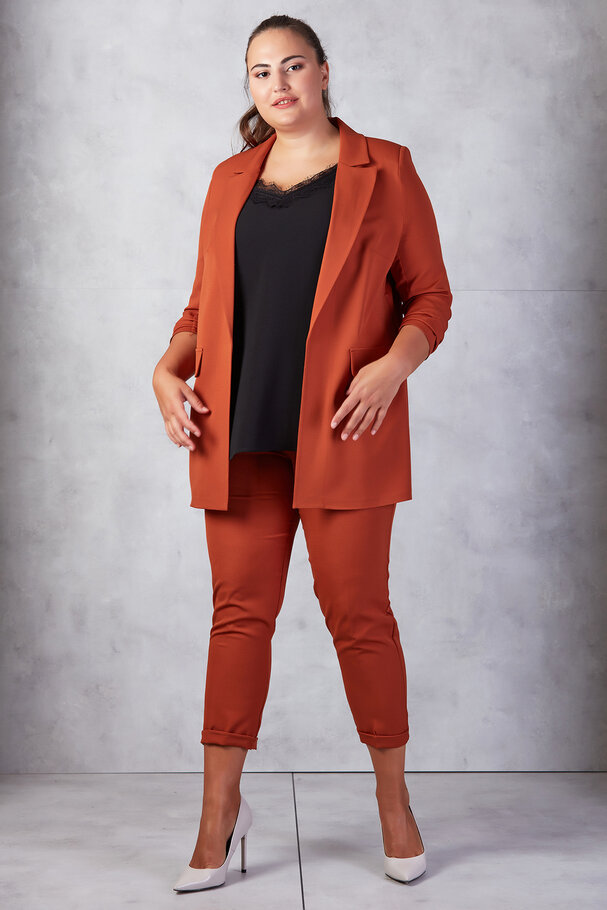 BELİ LASTİKLİ DUBLE PAÇA PANTOLON