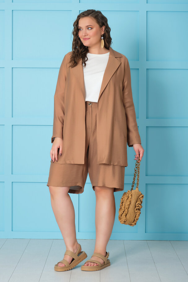 BELİ LASTİKLİ KETEN PANTOLON