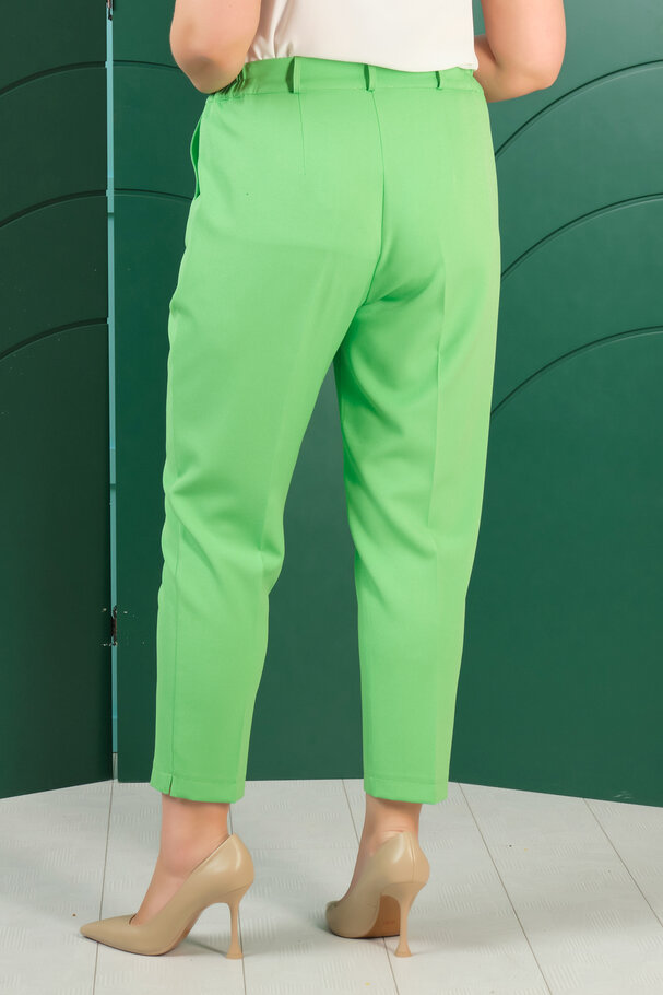 BELİ LASTİKLİ KUMAŞ PANTOLON